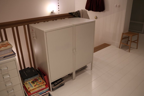 Image 1 of 2x combinazione di contenitori IKEA HÄLLAN con ante