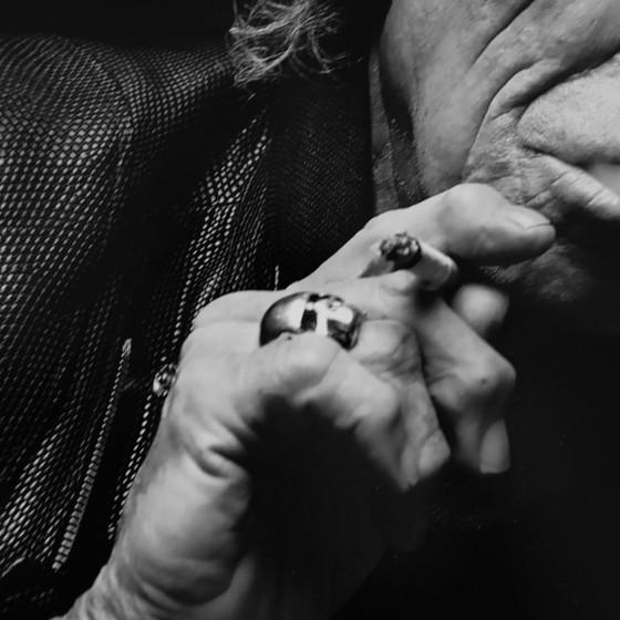 Image 1 of Keith Richard | Schwarzweißfoto
