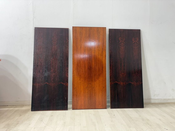 Image 1 of Exclusive vintage rosewood dining table by Omann Junior (model 55) – Extendable