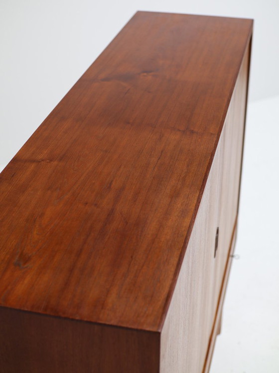 Credenza Arne Vodder 54 Tambour Sibast Teak Danese anni '60 – Credenze alte, Wood, Vintage (photo 11 of 12)
