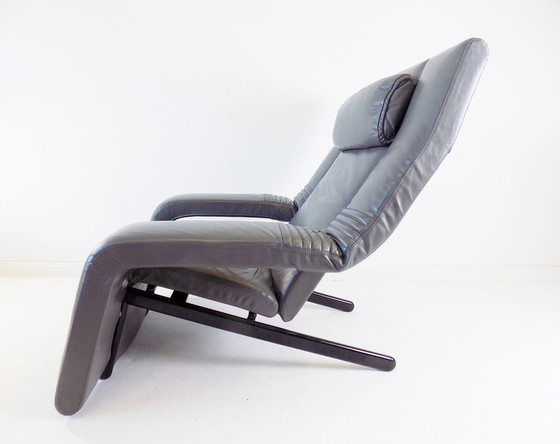 Image 1 of Brunati Kilkis Lounge-Sessel aus Leder von Ammanati & Vitelli