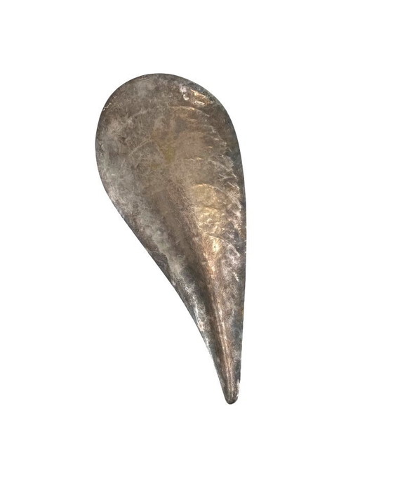 Image 1 of Silver-Plated Shell Shaped Great Bowl / Centerpiece, Renato Raddi, Italy 1970s