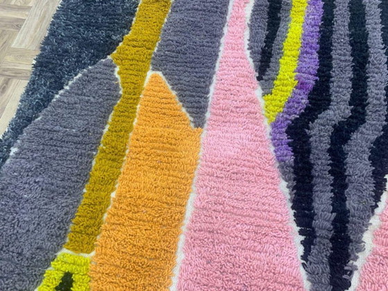 Image 1 of Marokkanischer Wollteppich, dekoriert, 200 cm x 300 cm