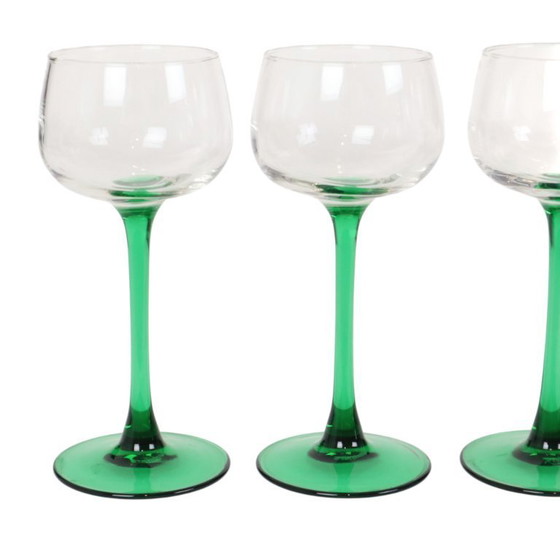 Image 1 of Set Van 4 Vintage Luminarc Wijnglazen