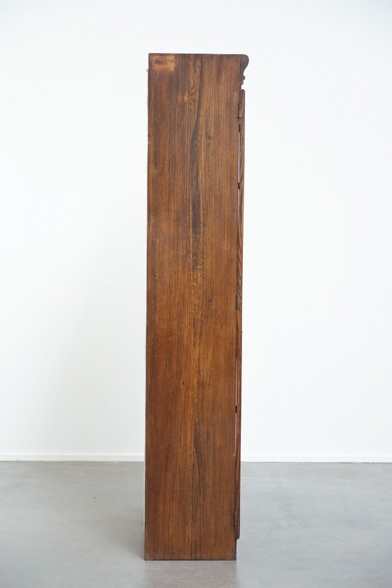 Image 1 of Antique filing cabinet / notary cabinet made of oak from the late 19th / early 20th century