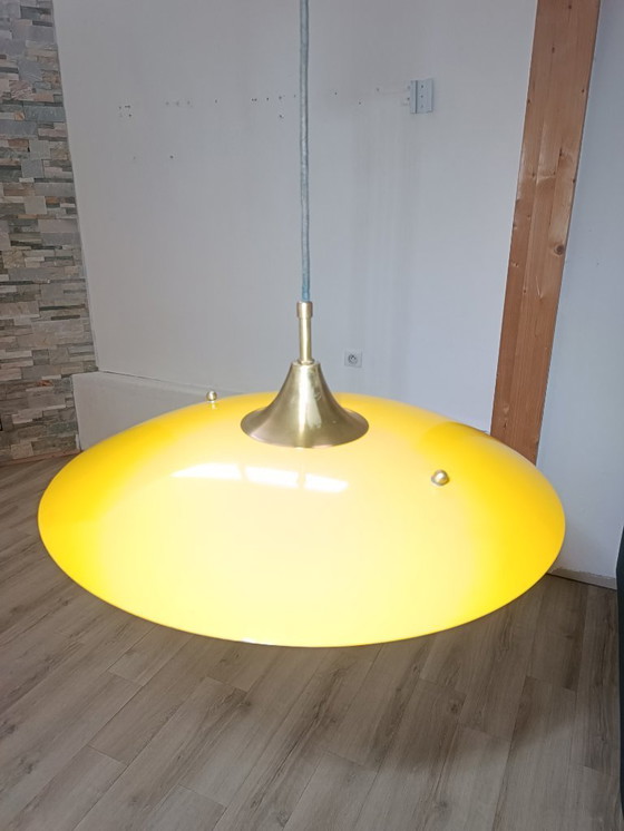 Image 1 of Saliscendi counterweight pendant lamp, Italy, 1950s