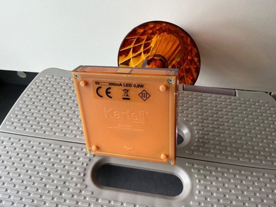 Image 1 of Battery lamp amber Kartell