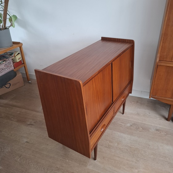 Image 1 of Small sideboard, TV cabinet, teak cabinet