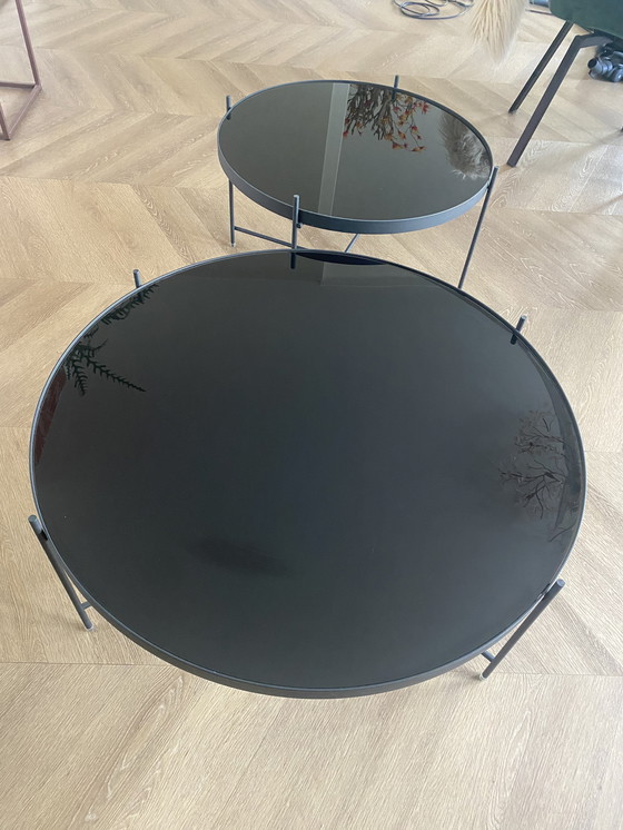 Image 1 of 2 salontafels van Zuiver zwart