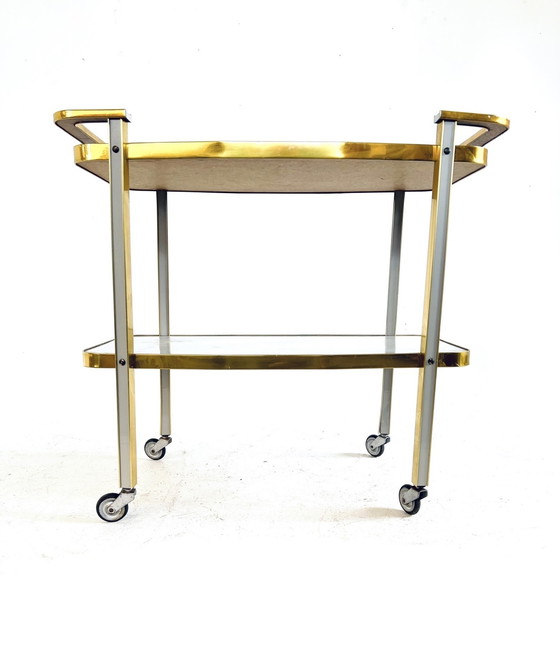 Image 1 of Chariot vintage en Formica '60