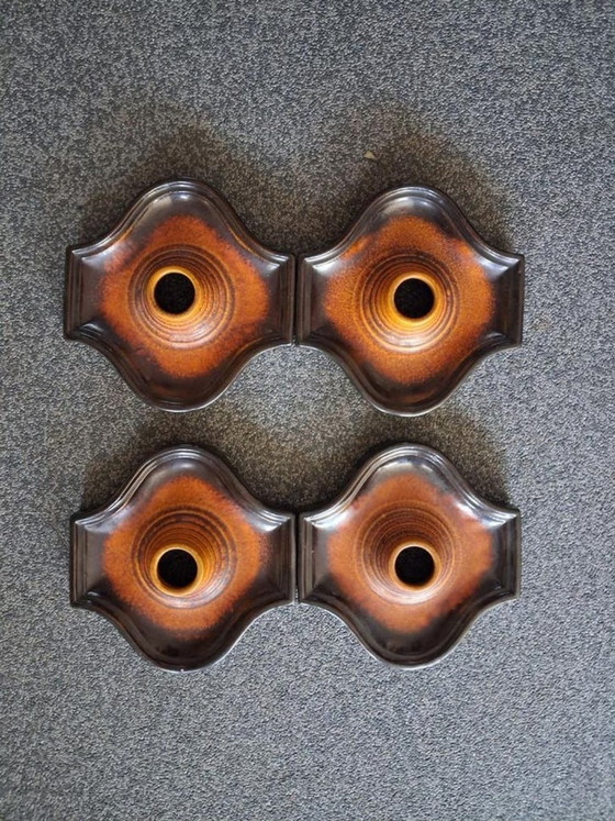 Image 1 of 4 unidades, precio por juego. Faros con espejo Hüdstadt Leuchten.