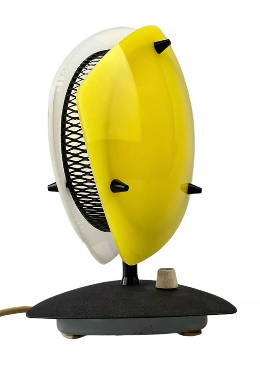 60s 70s table lamp plastic metal Sonnenkind Tele Ambiance France