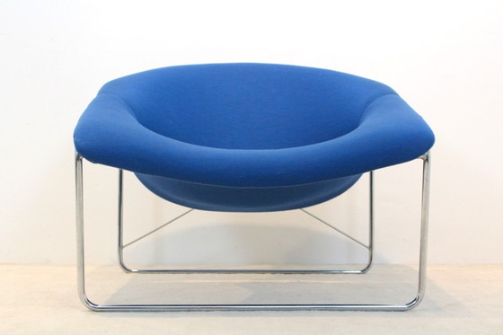 Cubic Chair von Olivier Mourgue für Airborne International, Verstellbarer relaxsessel, Blau, Space Age (Foto 2 von 13)