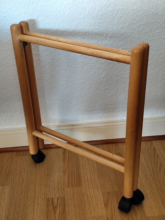 Image 1 of JENS QUISTGAARD ​​Serveerwagen – Mid-Century Vintage Lazy Susan (Dansk Design / Nissen)