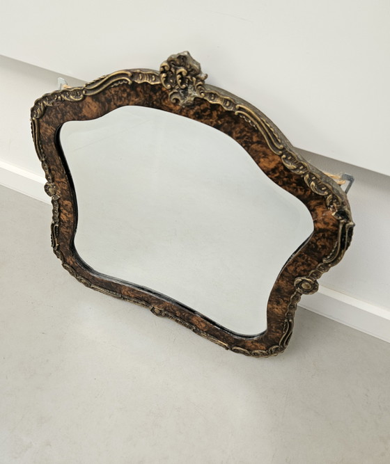 Image 1 of Vintage Barokstijl Spiegel Jaren 40