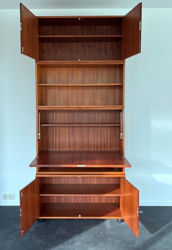 Image 1 of Scrivania da segretaria, scrivania da scrittura, mobile a 4 elementi, teak, WK Möbel, 1967