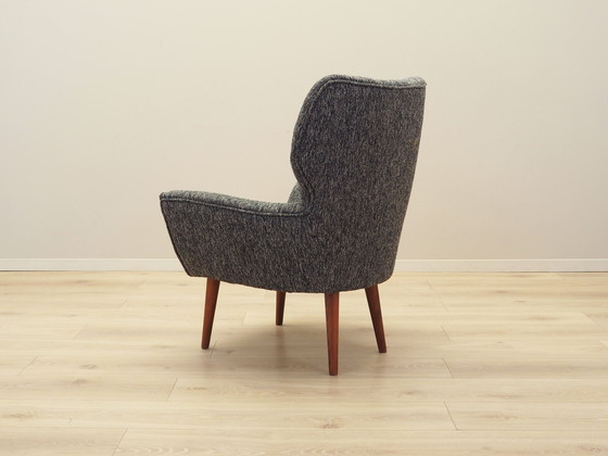 Image 1 of Grijze fauteuil, Italiaans ontwerp, jaren 1970, Productie: Italië