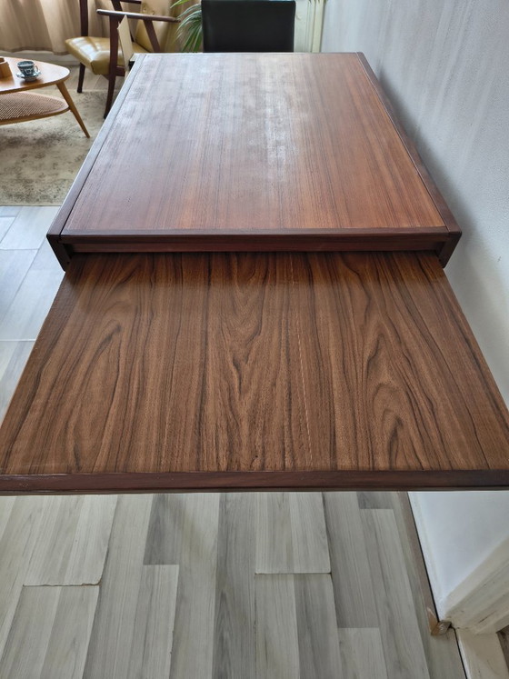 Image 1 of Mid-Century Eettafel Louis Van Teeffelen – Wébé - Teak