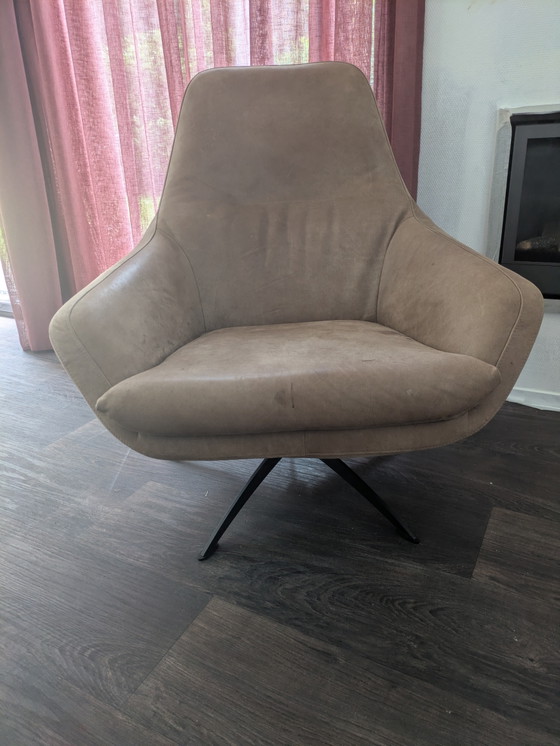 Image 1 of Fauteuil en cuir Dyyk