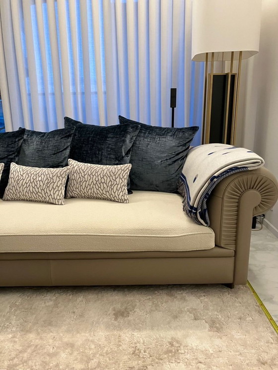 Image 1 of Original Poltrona Frau "Chester" Sofa - Luxury Leather - Monaco