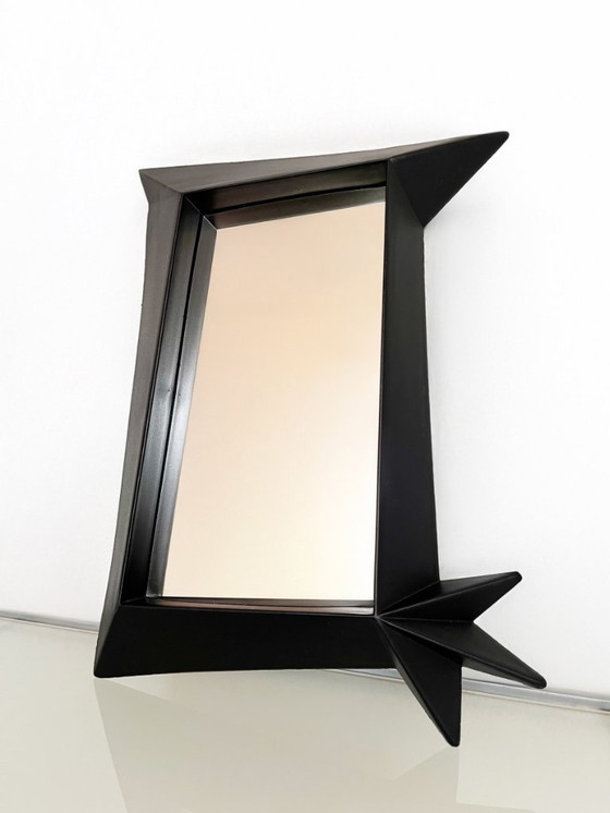 Image 1 of Specchio davanzale nero IKEA vintage (1996)