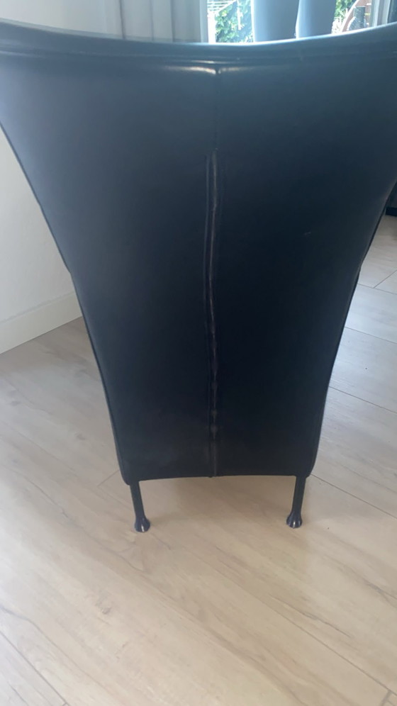 Montis Windy Fauteuil - Zwart Glad Leer – Leather (photo 3 of 5)