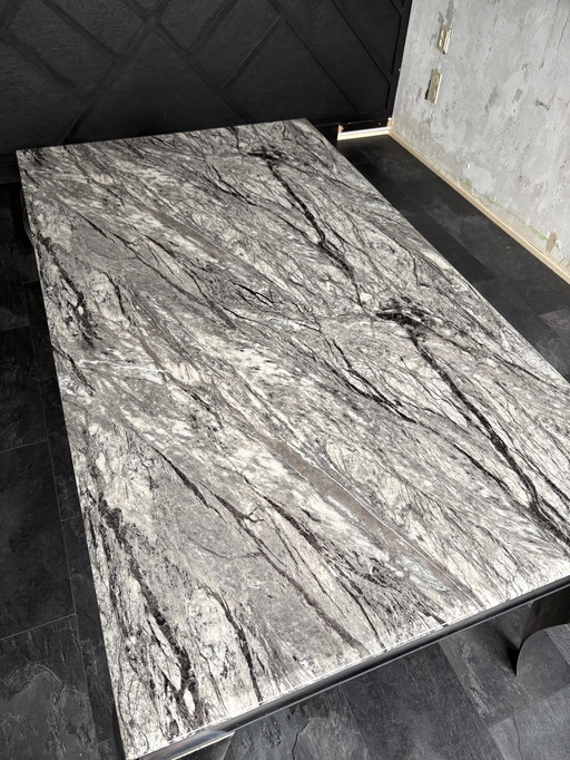 Marble dining table