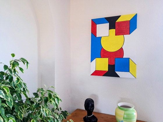 Image 1 of Enzo SAN MARCO - Lights in the City - Artist's painting