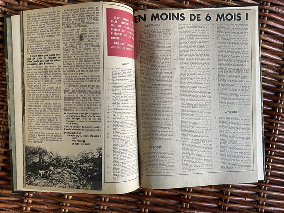 Brochure L’Armée Du Crime, Affiche Rouge. Extremely Rare Historical Document. 1944 – Coffee table books (photo 3 of 12)