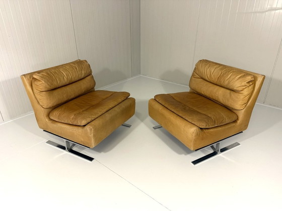 Poltrone Speciali Cromo & Pelle Anni '60 – Chrome (photo 5 of 20)