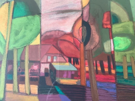 Image 1 of Serigrafía "Otoño" de Ton Schulten