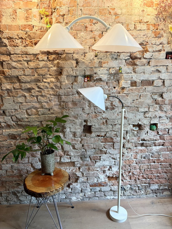 Image 1 of Ensemble très rare de lampes vintage IKEA style Memphis. Modèles : T208 et G204
