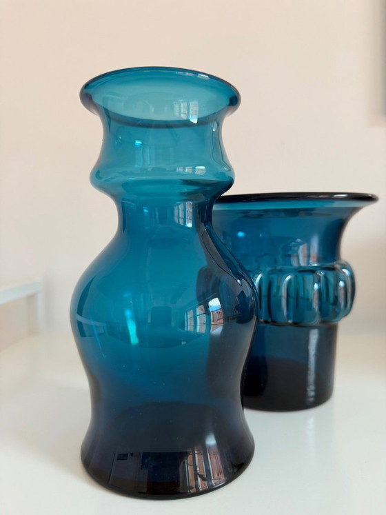 Basun Vaas van Bertil Vallien voor Boda Åfors Mid Century Scandinavisch Design – Vazen, Glass (photo 4 of 5)