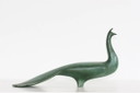 Kome Jiichi (Japan 1896-1985) Bronzepfau