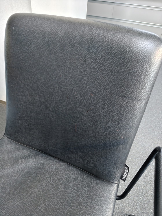 Image 1 of Montel leather dining chairs