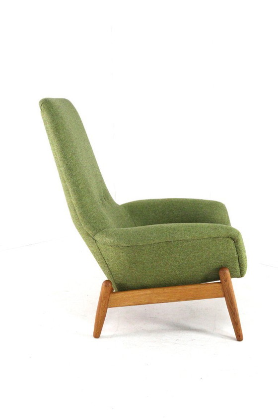 Image 1 of Arnold Madsen & Henry Schubell for Bovenkamp Helge armchair vintage upholstered