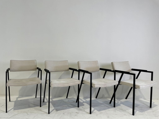 4x QLIV eetkamerstoel by Anton de Groof