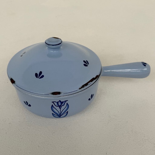 Dru enamel saucepan Ø18cm