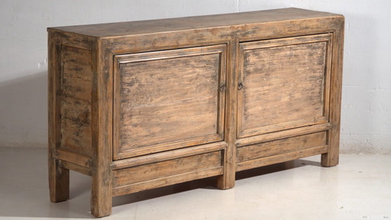 Grande credenza cinese in pino intagliato – Cina, circa 1930 – Credenze (photo 3 of 40)