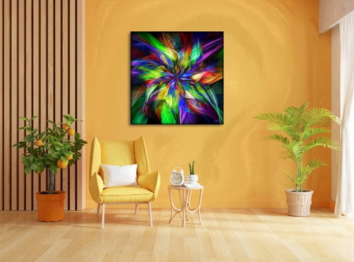 MikoArt-Liquid Gloss®-01/Series-80x80cm-0122
