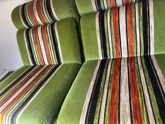 Divano vintage anni '70 – Wima Polstermöbel, Divani modulari, Textile, Velvet (photo 3 of 7)