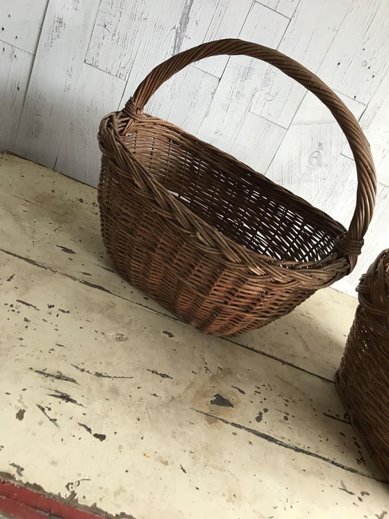 Cesti in vimini, anni '60, set di 2 – Oggetti decorativi (photo 9 of 10)