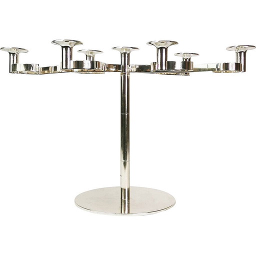 Vintage table candlestick, Italy 1980s