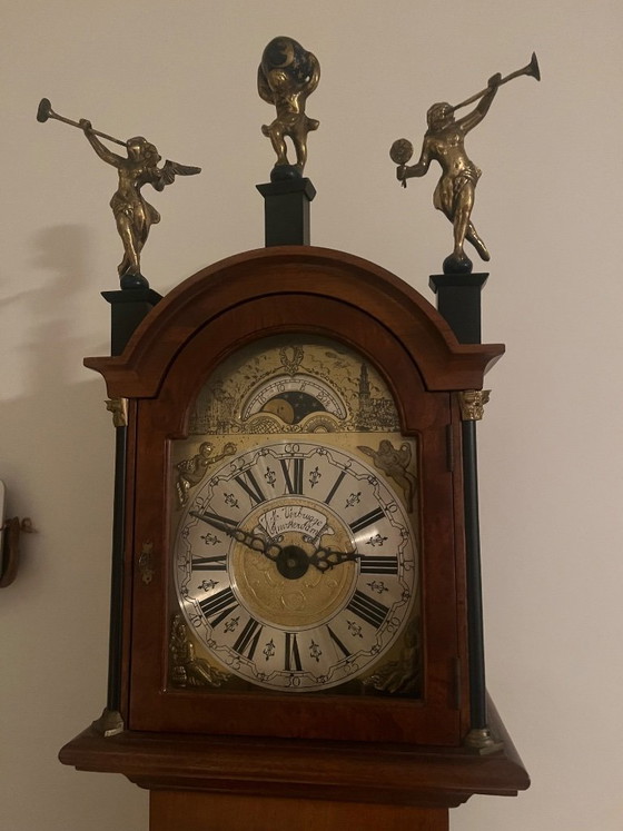 Antike Uhr. J.M Verbrugge – Verbruggen, Uhren, Holz (photo 3 of 8)