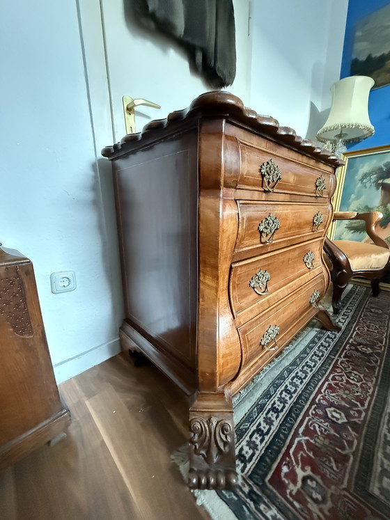 Image 1 of Baroque chest of drawers circa 1900, Netherlands (?)