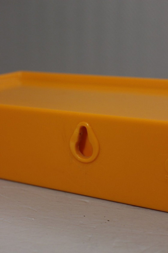 Image 1 of Grosfillex Wandregal aus ABS-Kunststoff mit Schubladen im Space-Age-Design der 1970er Jahre