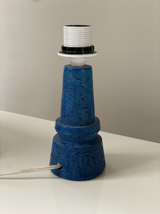 Image 1 of Lampada da tavolo/base per lampada in ceramica lavata vintage