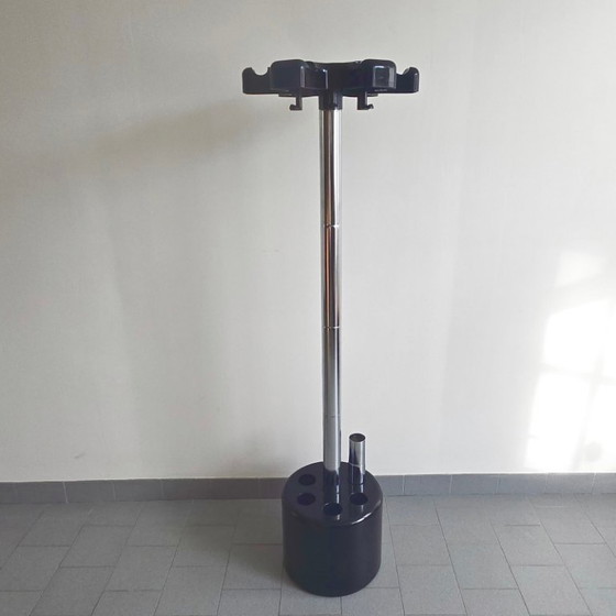 Image 1 of COAT RACK UMBRELLA STAND VINTAGE 1970 VELCA LEGNANO ORLANDINI & LUCCHI 70S