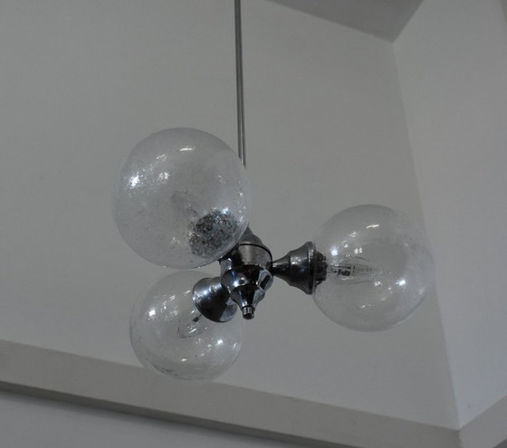 Image 1 of Vintage Sputnik Bubble glass lamp, 1970s