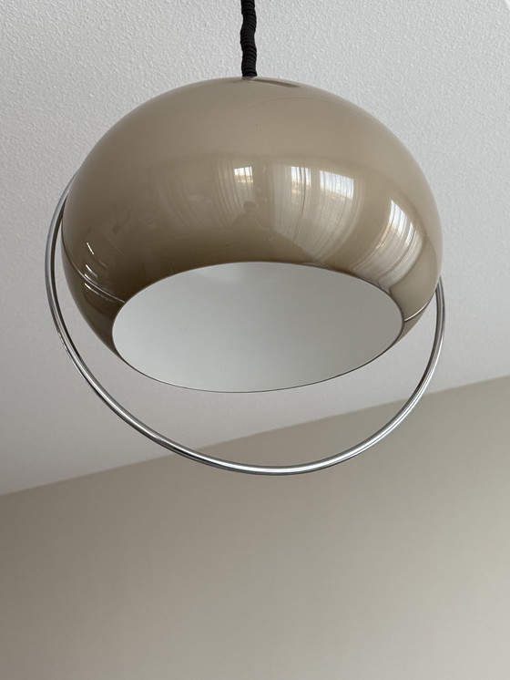 Image 1 of Vintage mushroom pendant lamp, Massive 1960